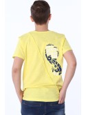 Boy\'s T-shirt with yellow print NDZ47008 - Online store - Boutique